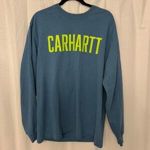 Blue Carhartt sweatshirt